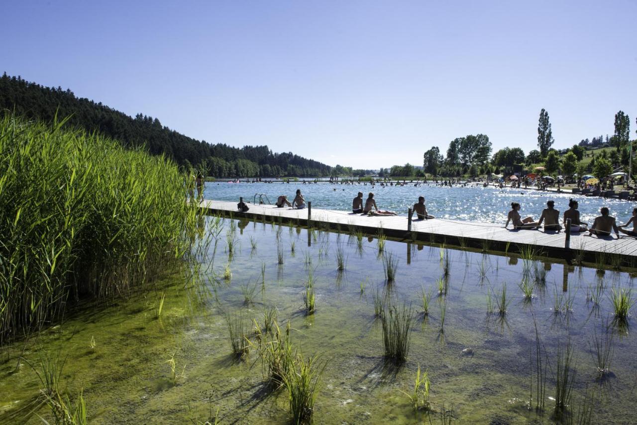 Camping Le Lac Des Sapins Cublize Bagian luar foto