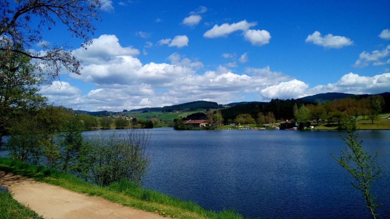 Camping Le Lac Des Sapins Cublize Bagian luar foto
